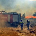 Πυρκαγιά στην Καζάρμα Μεσσηνίας