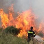 Πυρκαγιά στα Κόσκινα Ευβοίας