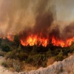 Μεγάλη πυρκαγιά στο Κατακάλι Κορινθίας