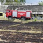 Φωτιά στο γήπεδο του Αιτωλικού