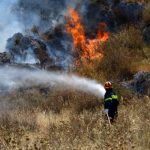 Πυρκαγιά στον Ισσο Κέρκυρας