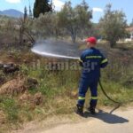 Γοργοπόταμος: Λαχτάρισαν οι κάτοικοι από φωτιά κοντά στα σπίτια