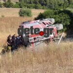 Ανατράπηκε πυροσβεστικό όχημα σε πυρκαγιά στην Πάτρα – τραυματίστηκαν δύο πυροσβέστες