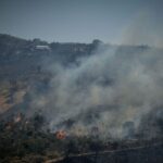 Πυρκαγιά σε εξέλιξη στην περιοχή Ζευγολατιό Κορινθίας