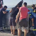 Λαμία: Πλησίασαν το αυτοκίνητο που ανατράπηκε σε τροχαίο και είδαν μέσα αυτές τις εικόνες (Βίντεο)