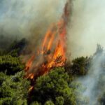 Πυρκαγιά στην θέση Φλάμπουρα του Δήμου Ερμιονίδας