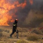 Πυρκαγιά στη Πύλο Μεσσηνίας