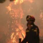 ΤΩΡΑ - Πυρκαγιά σε δασική έκταση στην περιοχή Λοκρών Φθιώτιδας