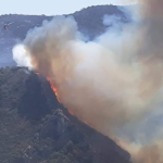 Πυρκαγιά στην Λακωνία - Μάχη με τις αναζωπυρώσεις