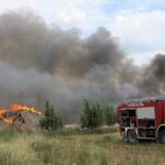 Σε εξέλιξη πυρκαγιά σε χωματερή στη Αγχίαλο Θεσσαλονίκης