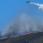 Σε ύφεση η φωτιά στη Νάξο - Επιστρέφουν σπίτια τους οι κάτοικοι