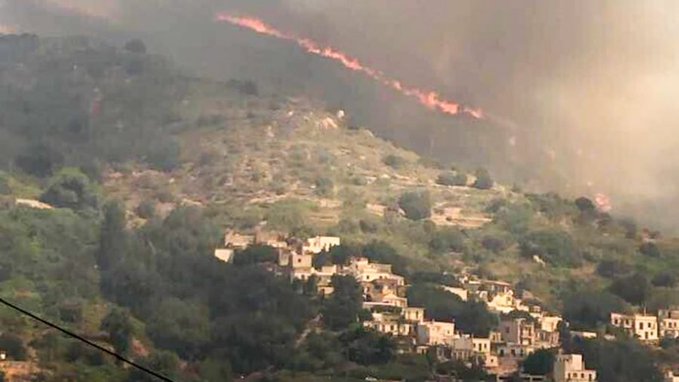 37 Δασικές πυρκαγιές εκδηλώθηκαν σε όλη την χώρα