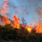 Πυρκαγιά στην περιοχή Δεμάτι Αρκαλοχωρίου Ηρακλείου Κρήτης