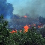 Πυρκαγιά και στο Ηράκλειο Κρήτης: Ισχυρές πυροσβεστικές δυνάμεις στο σημείο