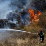 Θεσσαλονίκη: πυρκαγιά σε εξέλιξη στον Λαχανά