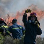 Πυρκαγιά σε σκουπιδότοπο στο Πόρτο Χέλι Αργολίδας