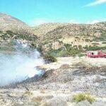 Πυρκαγιά στα Ψαθάδικα της Μήλου