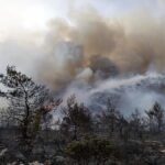 Υπο μερικό έλεγχο η πυρκαγιά στα Βρέσθενα