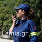 Διοικητής της Πυροσβεστικής Υπηρεσίας Λαμίας η Αντιπύραρχος Σταυρούλα Μπονέ