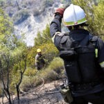 Πυρκαγιά σε δασική περιοχή στον Άγιο Γεώργιο Καρδίτσας