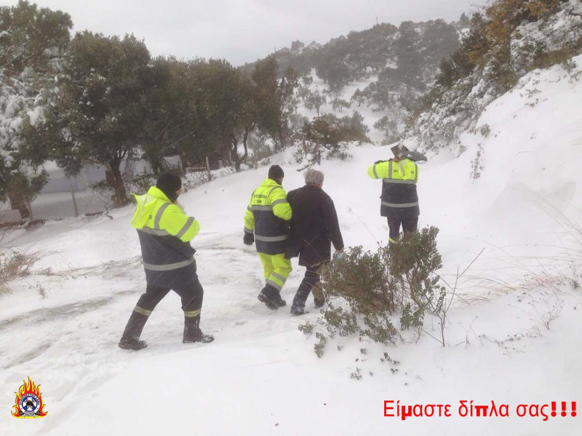 Η φωτογραφία της ημέρας από το Πυροσβεστικό Σώμα