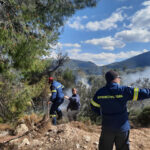 Πυρκαγιά στη θέση Μάντης Eπιδαύρου (Φώτο)