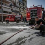 Θεσσαλονίκη: Κινητοποίηση της πυροσβεστικής για πυρκαγιά σε λεωφορείο του ΟΑΣΘ