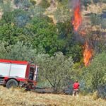 Πυρκαγιά στα Πυργιώτικα Ναυπλίου