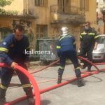 Πυρκαγιά σε εγκαταλελειμμένο σπίτι στην Τρίπολη (Φώτο)