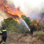 Πυρκαγιά σε χορτολιβαδική έκταση στο Μεσολόγγι