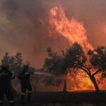 Πυρκαγιά ΤΩΡΑ σε δασική έκταση στην περιοχή Ποταμιά Λακωνίας