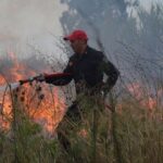 Πυρκαγιά εν υπαίθρω στον Τύρναβο Λάρισας