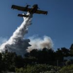 Πυρκαγιά σε χαμηλή βλάστηση στην περιοχή Νερατζούλες Ζακύνθου