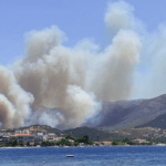 Μεγαλη πυρκαγιά ΤΩΡΑ στα Στύρα Ευβοίας