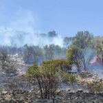 Υπό έλεγχο τέθηκε η πυρκαγιά στην Μαραθιά Ναυπλίου