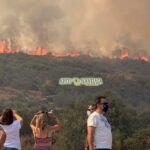 Πυρκαγιά στην Αργολίδα: Εντολή για πλήρη εκκένωση του χωριού Γκάτζια