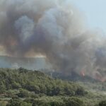 Ρόδος: Συνεχίζει ανεξέλεγκτη ή πυρκαγιά ερχεται το ρώσικο αεροπλάνο Beriev Be 200 (Φωτο)