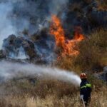 Πυρκαγιά σε αγροτική έκταση στο Κουτσοπόδι Αργολίδας