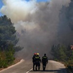 Πυρκαγιά σε χορτολιβαδική έκταση στην περιοχή Κεραμούτσι Κρήτης