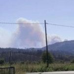 Μεγάλη πυρκαγιά ΤΩΡΑ σε δασική έκταση στην περιοχή Αβραμιάνικα Ανατολικής Μάνης (Φωτο)