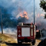 Πυρκαγιά σε γεωργική έκταση στα Δερβενάκια Αργολίδας