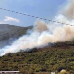 Βάρδα: Ξανά πυρκαγιά στο Συρμπάνι