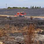 Πυρκαγιά σε χορτολιβαδική έκταση στο Καπελέτο Ηλείας