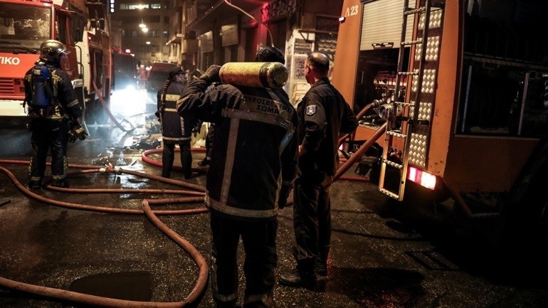 Πυρκαγιά σε κατάστημα στην Κυψέλη Αττικής