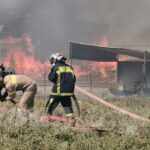 Πυρκαγιά σε αποθηκευτικό χώρο στη Τρίπολη