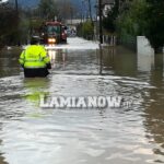 Κακοκαιρία:Διάσωση ιερέα και της οικογένειας τού από την Πυροσβεστική.(φωτό-βίντεο)