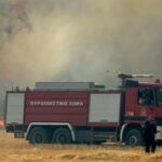 Φωτιά σε χορτολιβαδική έκταση στην Καρδίτσα