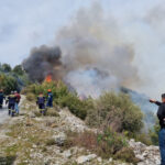 Συνέχεια ενημέρωσης για την πυρκαγιά στη νήσο Σάμο