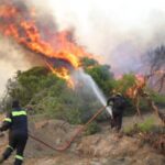 Πυρκαγιά σε αγροτοδασική έκταση στα Τριφύλλια Τρικάλων