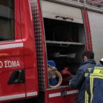 Πυρκαγιά σε σκεπή κατοικίας στη Μελιβοία Λάρισας